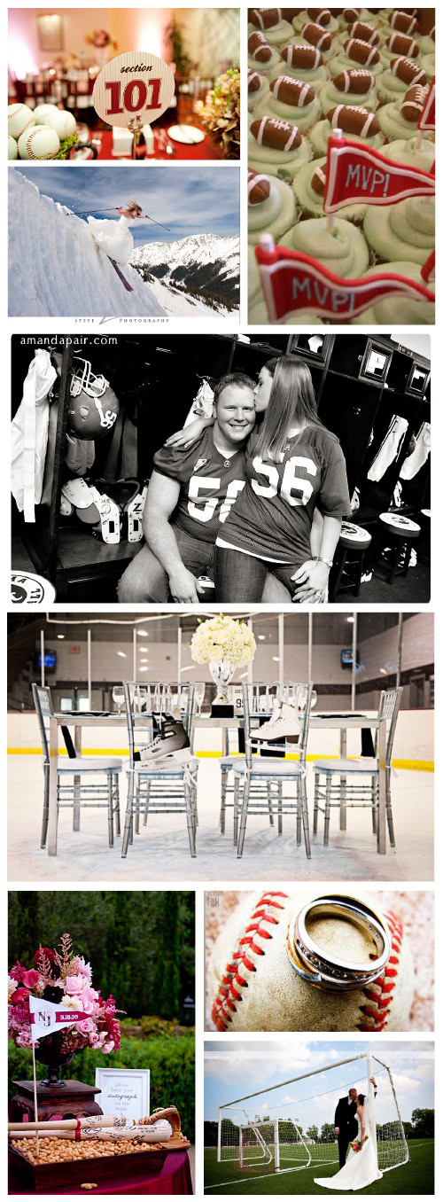 wedding ideas online Sports Themed Weddings Perrysburg Wedding Planner