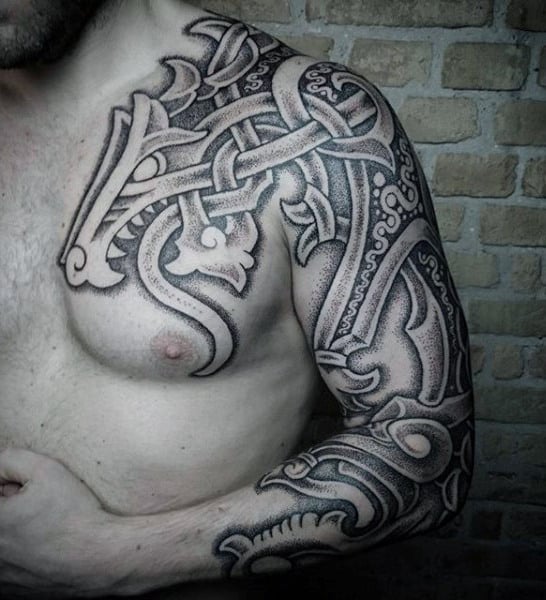 Tatuagens Nórdicas : + de 30 ideias masculinas