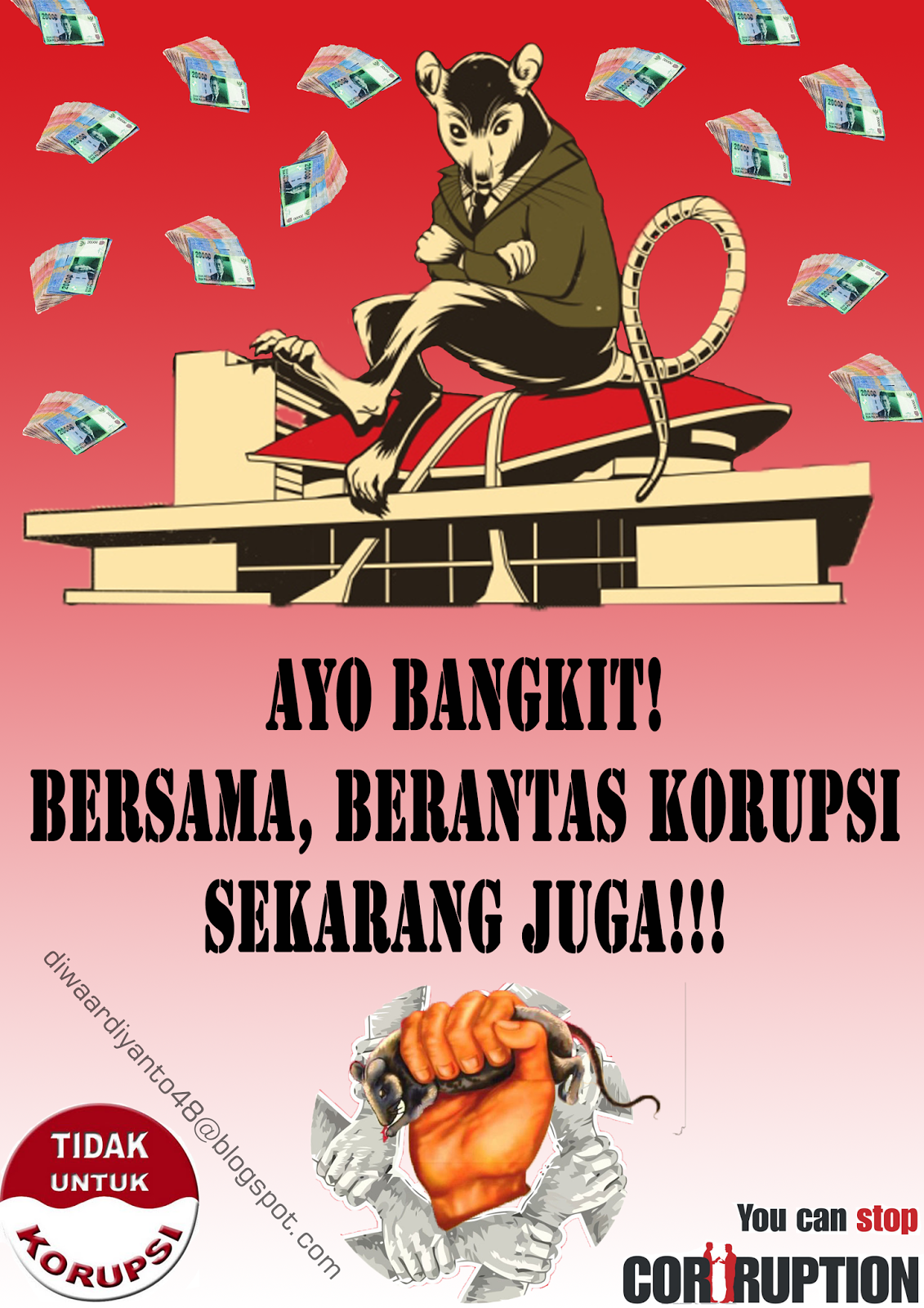  Poster  Anti  Korupsi  Diwa Ardiyanto s Blog