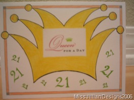 Birthday card - front - 2006, May