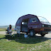 Wildcampen im alten VW Bus an der spanischen Atlantikküste