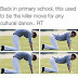 Do you remember this dance in primary school? 