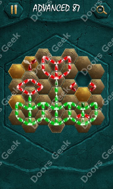 Cheats, Solution, Walkthrough for Crystalux Advanced level 87