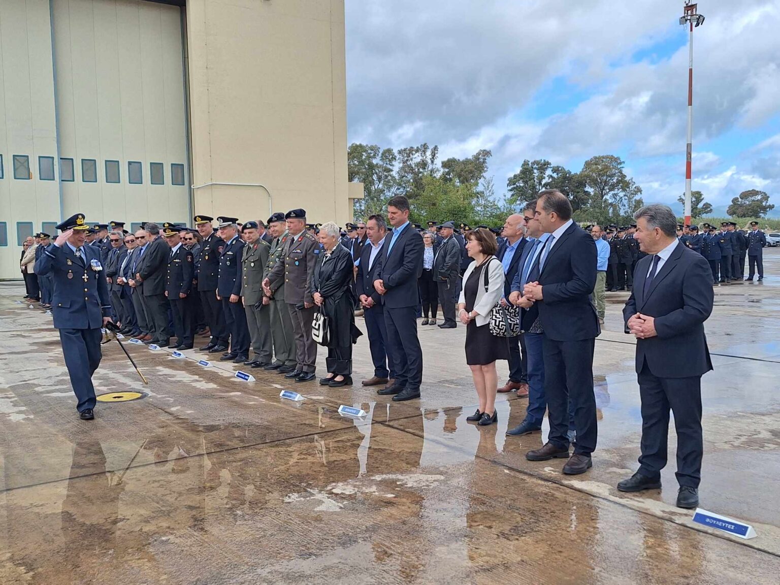 Τελετή παράδοσης και παραλαβής διοίκησης της 120 ΠΕΑ στην Μεσσηνία