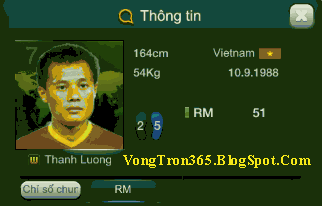 thanh luong fifa online 3