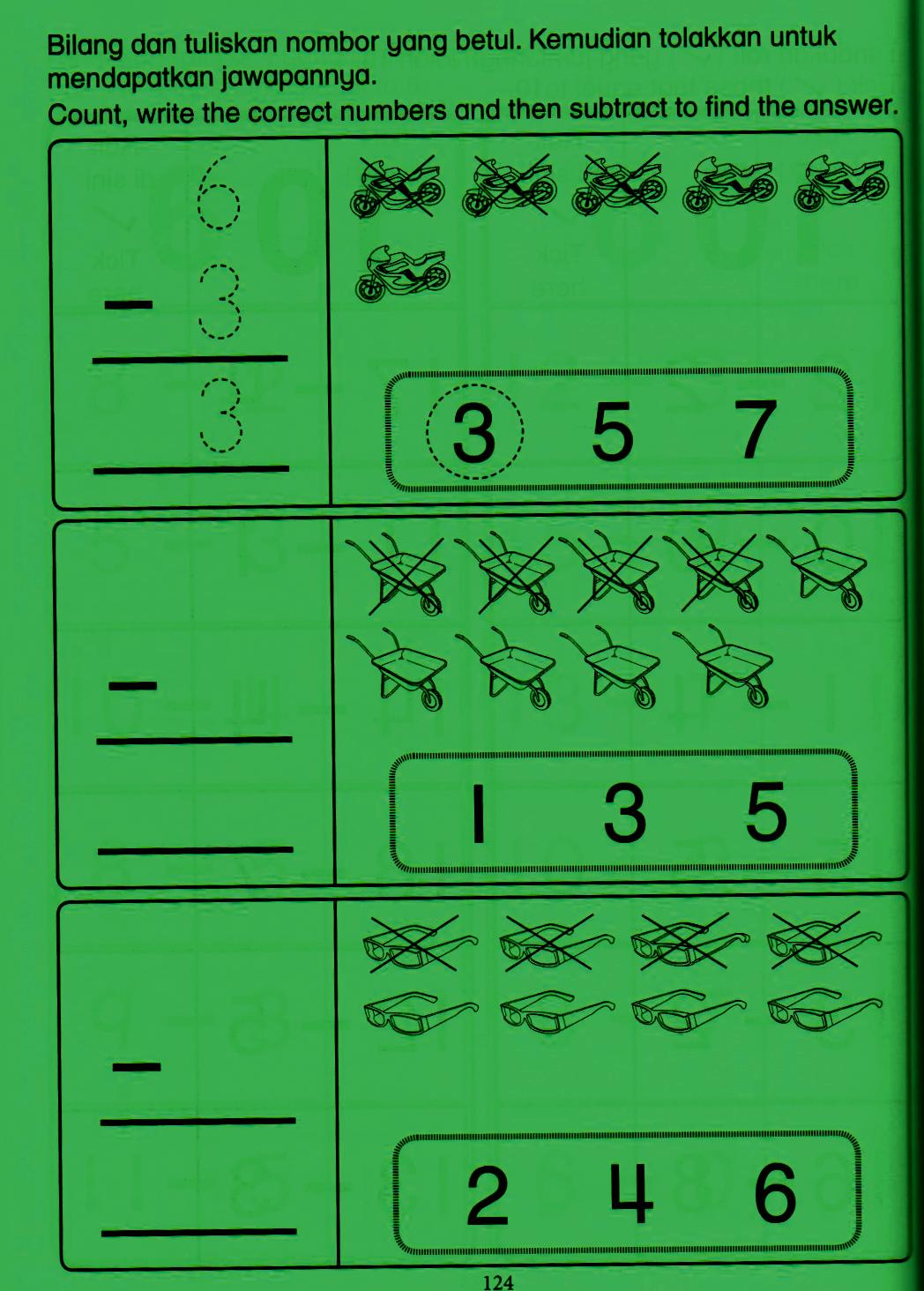 KSSR MATEMATIK: Operasi Tolak Hingga 10 KSSR MATEMATIK: Operasi Tolak Hingga 10