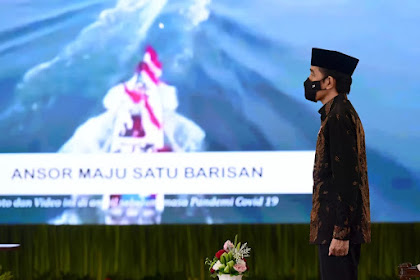  Presiden Jokowi Hadiri Pembukaan Konferensi Besar XXIII GP Ansor 2020
