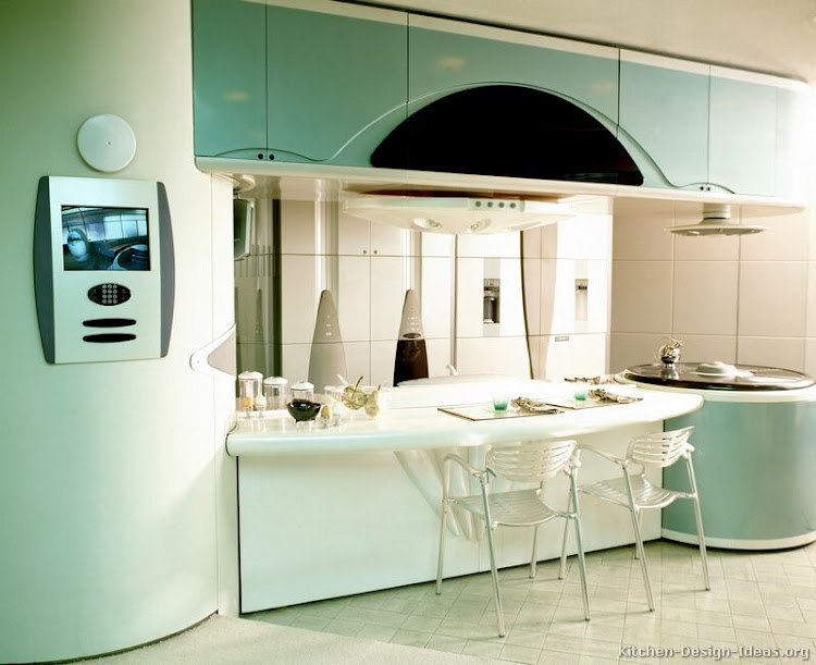 Retro Kitchen Design Idea