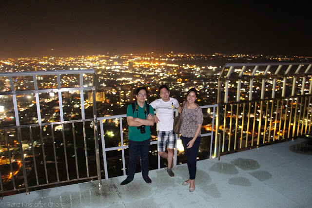 Emilfredo Ong, Renz Cheng and Elaine Franco in Cebu