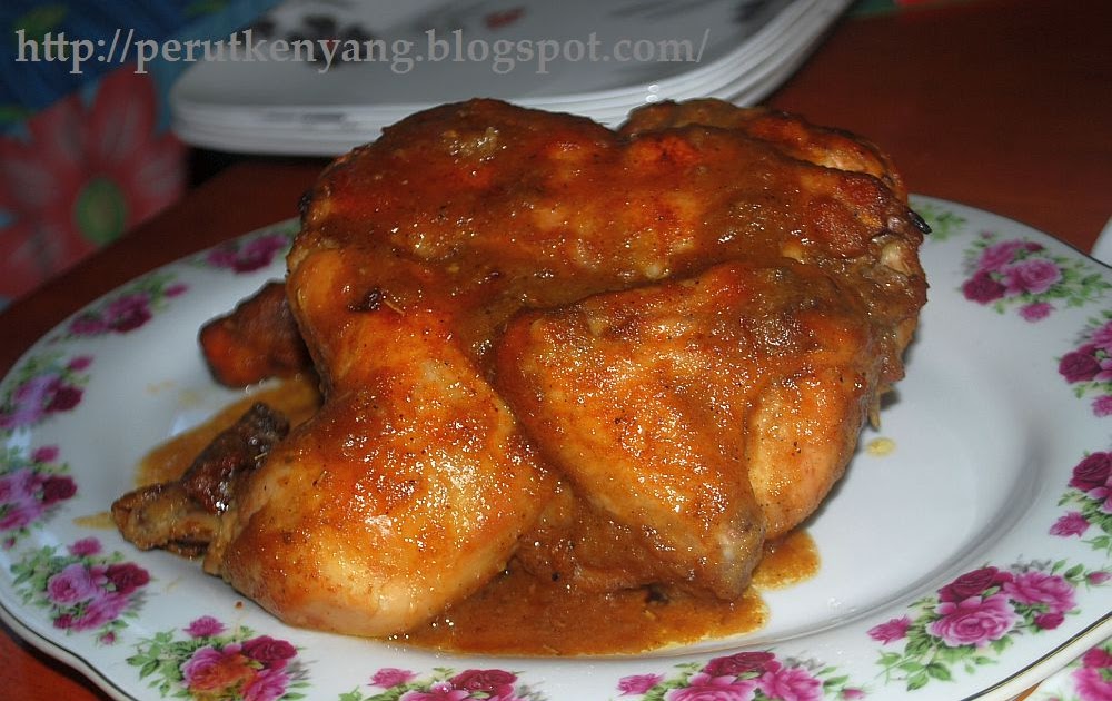 Dapur Suzi: Ayam bakar ala kenny rogers dan nasi kuning