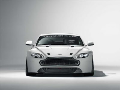 Front view of Aston Martin GT4