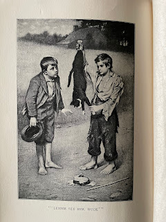 Photo from the inside of a 1904 Tom Sawyer Book