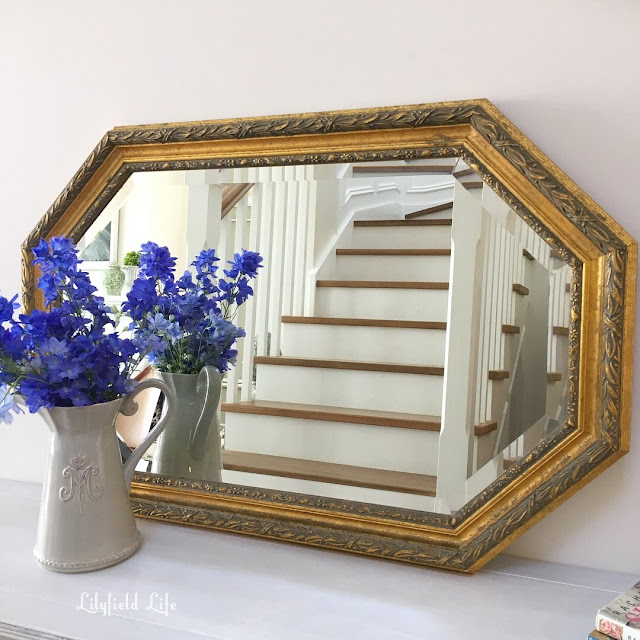 Vintage gilt mirror, lilyfield life