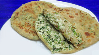 paneer paratha hindi