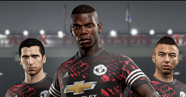 Manchester United have launched a new kit...via FIFA 2018