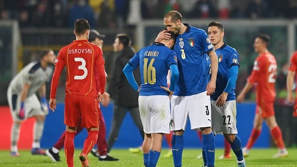 Oficial: Italia se queda fuera del Mundial 2022