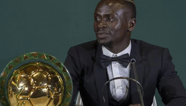 Sadio Mane bags African player of the year award