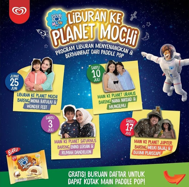 Poster Liburan ke Planet Mochi