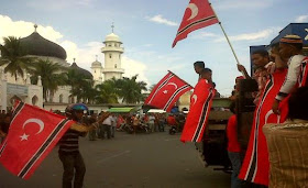 Presiden - Kasus pengimabaran Bendera GAM di Qanun Aceh Harus Cepat Ditangani