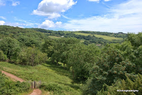 View from the Lookout Tower, Cheddar Gorge, Somerset UK