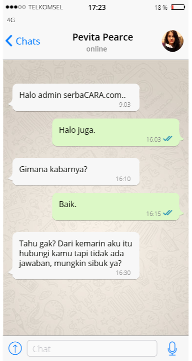 Cara Membuat Screenshot Percakapan Palsu di Whatsapp, SMS 