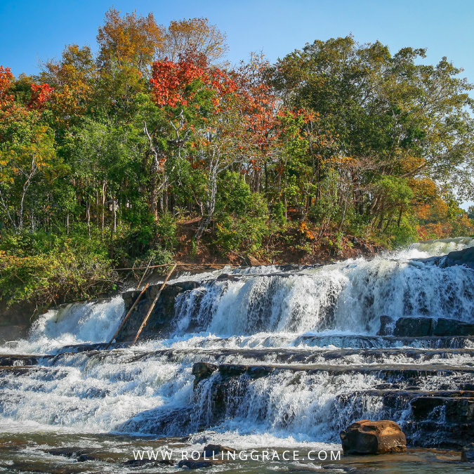 Tad Lo Waterfall laos