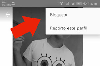 Como bloquear una persona en Jaumo