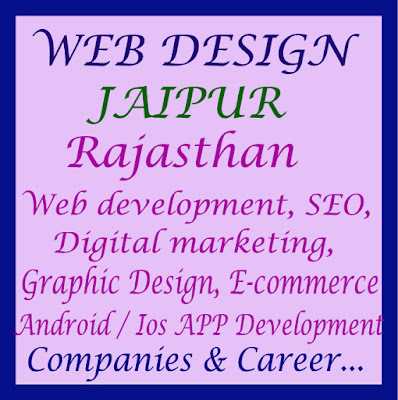 Web Design, E-Commerce, SEO, Digital Marketing, Graphic Design Companies in Jaipur, Rajasthan