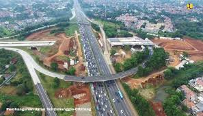 Foto Jalan Tol Cilincing Cibitung Di Lihat Dari Atas