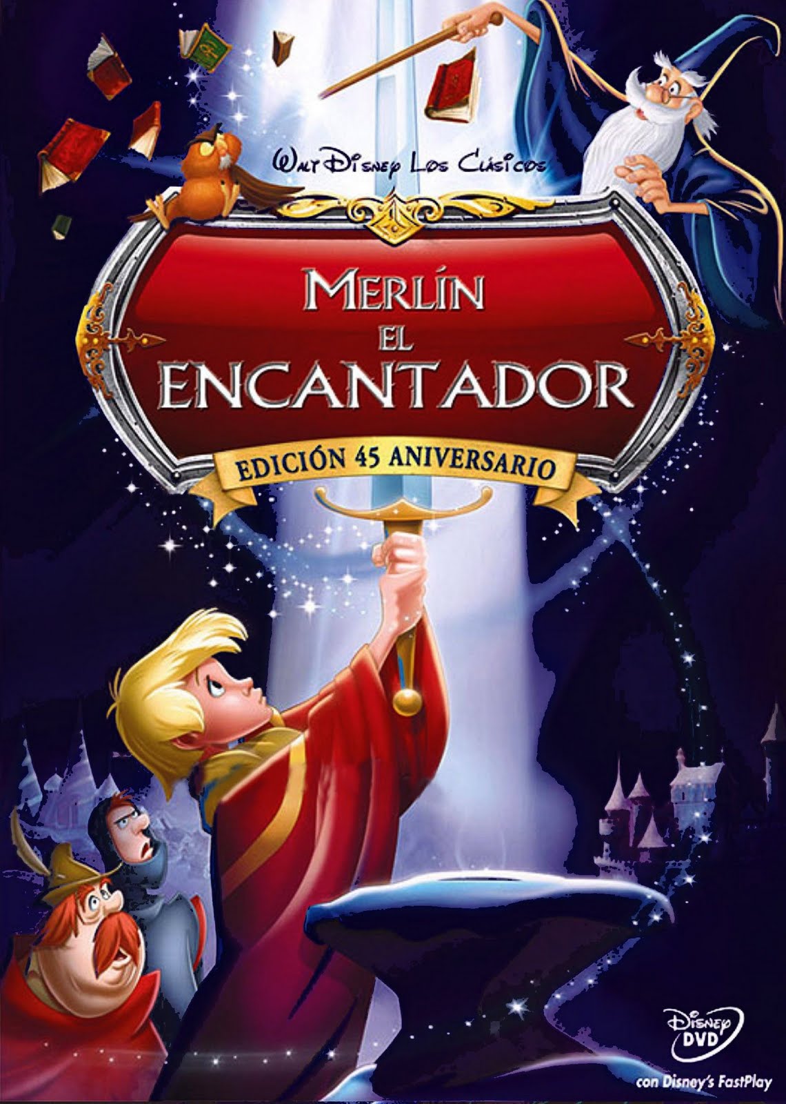 Ver Pelicula Merlin el Encantador (1963) Descripcion