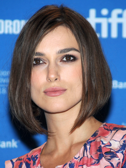 Medium Length Angled Bob Hairstyles 2013