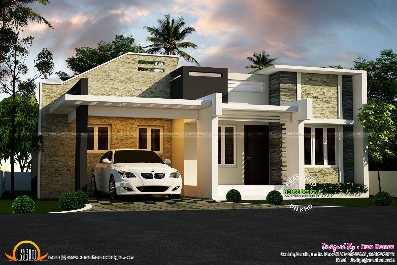 3 Beautiful small house  plans  Kerala home  design  and 