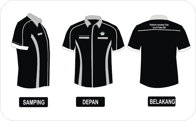 18 Contoh Desain Kaos Kerah Coreldraw, Ide Kaos Modis!