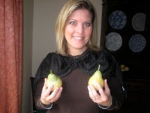 Check out these nice pears!