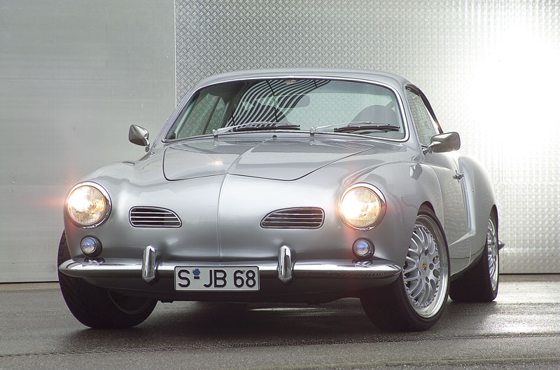 The Karmann Ghia was designed as more of an aesthetic proposition than a