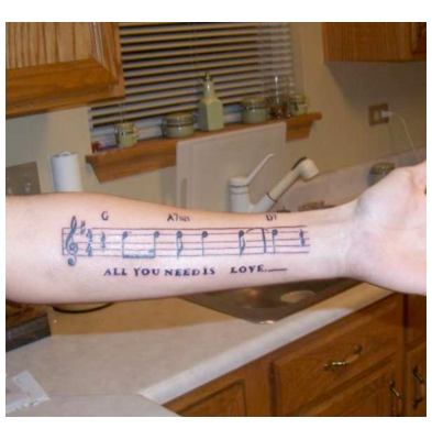 Musical Tattoos