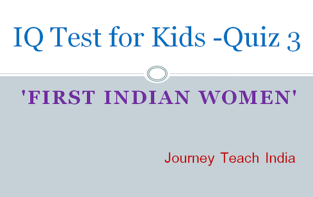 IQ Test for Kids -Quiz 3