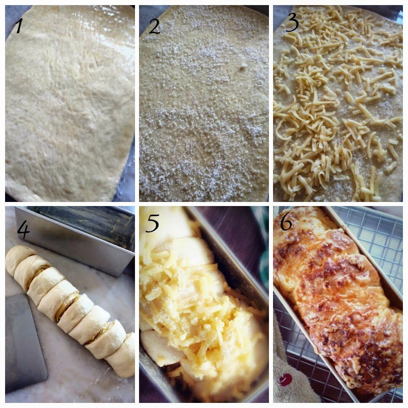 My mintroom: Butter Sugar Cheese Roll Bread