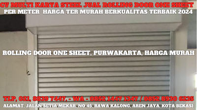 GAMBAR, DAFTAR, HARGA, TERBARU, 2024, PINTU, LIPAT, ROLLING DOOR, ONE SHEET, SOLID, PER METER, MURAH, PURWAKARTA