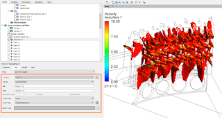 how to change color of isosurfaces in Ansys results