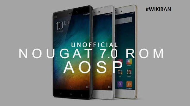 AOSP ROM download, install for Xiaomi mi 3 and mi 4