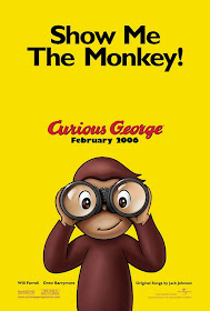 Curious George teaser movie poster