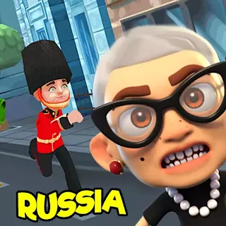 Jogue Angry Gran Run Russia online grátis