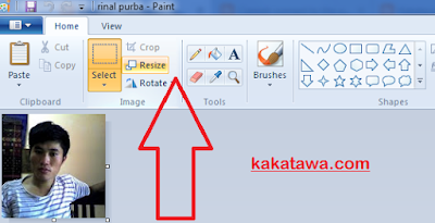 Cara merubah ukuran foto 3x4 dan 4x6 di paint Dengan Mudah 