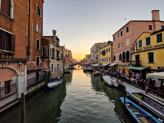 Cena da Oficina Ormesini-Tramonto a Cannaregio-Venezia