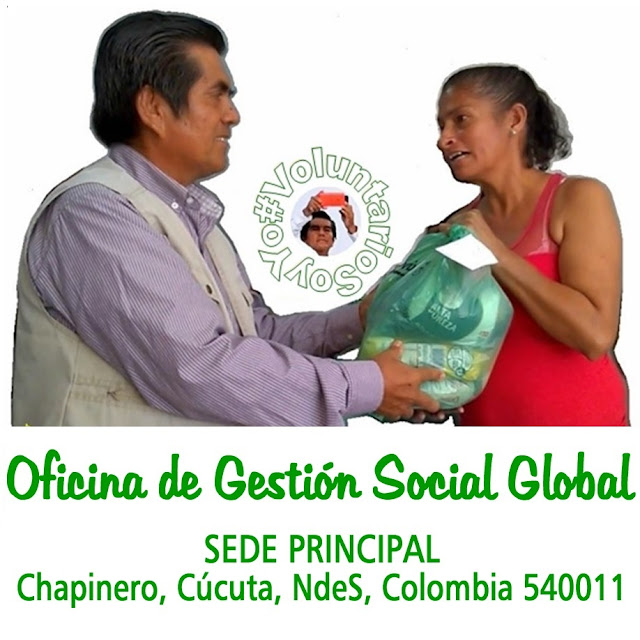 Dr Felix Heli Contreras Martinez creates the Global Social Management Office in Cucuta-Colombia #IamVolunteer