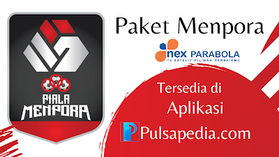 Cara Beli Paket Menpora Nex Parabola