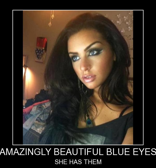 Amazing Beautiful Blue Eyes