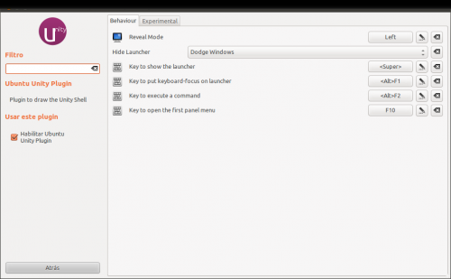 Configuring Unity on Ubuntu 11.04, launcher behavior