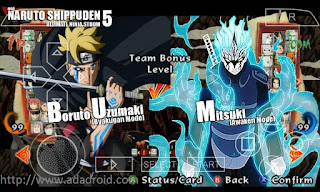 Naruto Shippuden Ultimate Ninja Storm 5 Mod CSO PSP Android